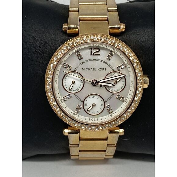 Michael Kors Parker MK5616 Womens Stainless Steel Analog Dial Quartz Watch MP823 - Picture 2 of 12